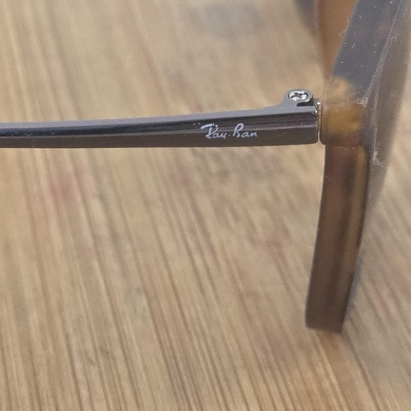 Ray-Ban RB4187 Chris Sunglasses 54mm Brown Tortoise Polarized Made Italy 622/8G - Picture 6 of 16